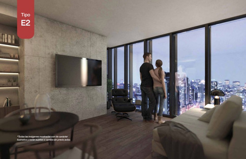 Ultimo Loft En Preventa University Tower Av. Paseo De La Reforma.