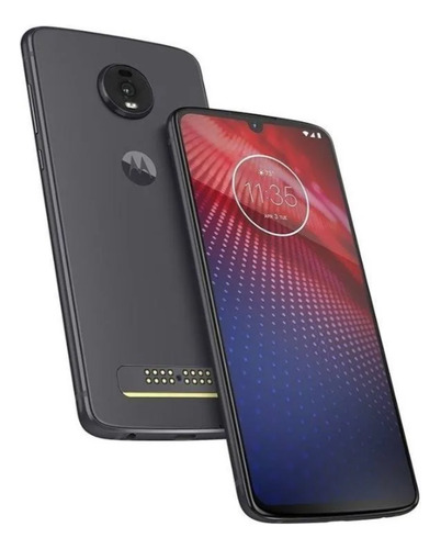 Moto Z4 128 Gb 4 Gb Ram 48 Megapixeles, Desbloqueado, Excele Gris Obscuro