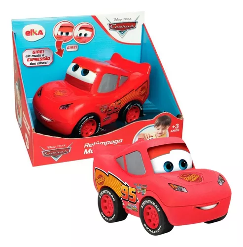 Relâmpago Mcqueen, Elka, Carrinho Vermelho : : Brinquedos e  Jogos