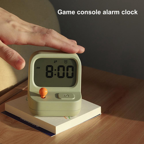 Reloj Despertador Portátil Retro Para Niños Con Forma De Díg
