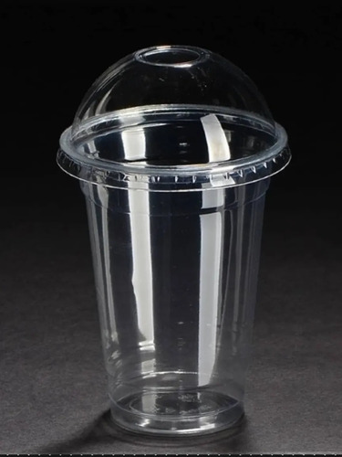 Vasos Con Tapa Domo De 7, 9, 12/14 Y 16 Oz, Pet Transparente