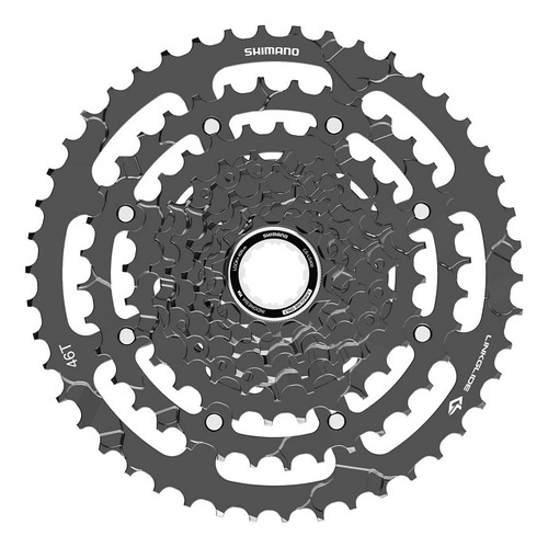 Cassette Shimano Cues Cs-lg400-9 9v 11/46t