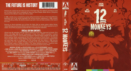 Twelve Monkeys (1995) Dir. Terry Gilliam - Br - Sub Esp