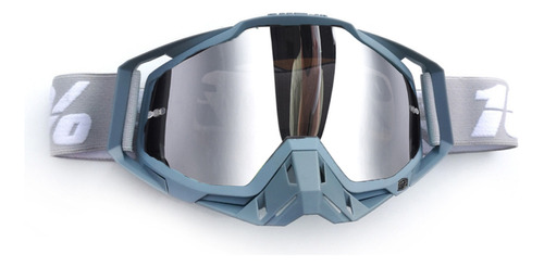 Gafas De Motocross Rzr Moto - Gafas De Motocicleta Gris