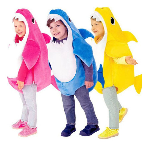 Bonito Traje De Juego Con Forma De Tiburón Para Bebé Niño.