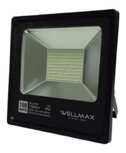 Reflector Led 150w 6500k Luz Fría Ip65 100/240v Wellmax 