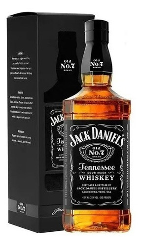 Jack Daniels Whisky 750ml Con Nuevo Estuche