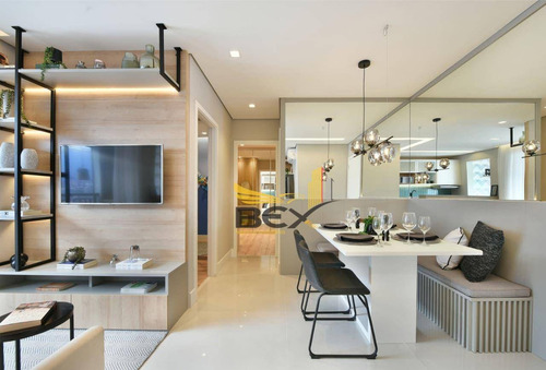 Imagem 4 de 30 de Apartamento Com 2 Dormitórios E 1 Vaga De 55 M² Ao Lado Estação Antonio João De Bareuri - Ap0128