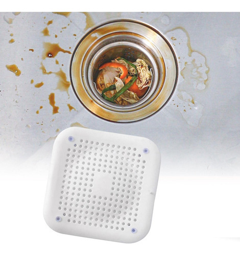 * Kitchen Bathroom Strainer With White Drain Protector