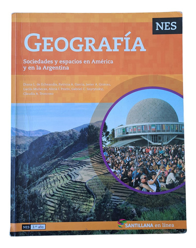 Geografía. Sociedades Y Espacios En América Y Argentina