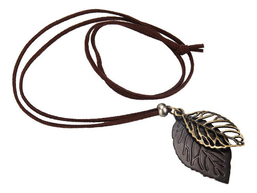 2 Collar Con Colgante Retro Para Mujer, Cadena De Cuerda