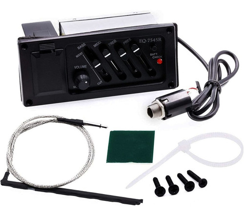 Imagen 4 de 7 de Pastilla Guitarra, Transductor Eléctrico Acústico Magnético