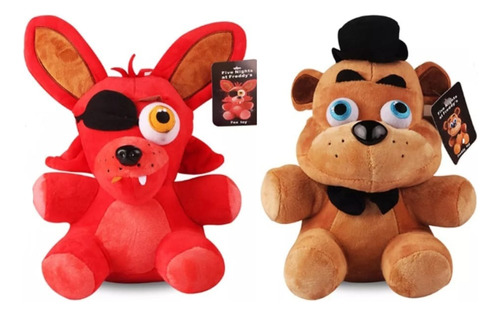 Oferta 2 Peluches Five Nights At Freddy's Nuevos Fnaf 