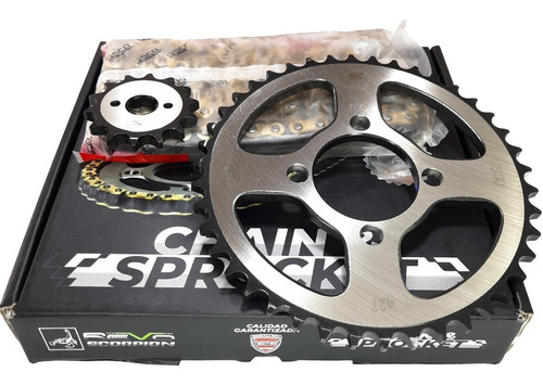 Kit Arrastre Boxer Ct/platino 100/110 14/42 Revo Scorpion