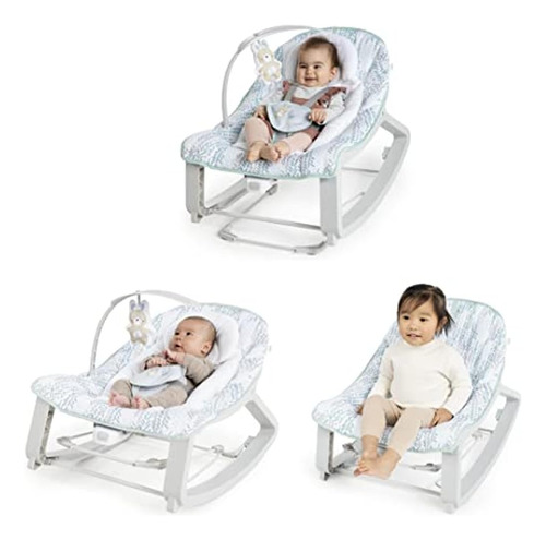 Keep Cozy 3-in-1 Grow With Me Bouncer & Rocker Infant To Tod