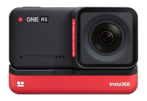 Imagen 1 de 5 de Insta360 One RS 4K Edition - Negro/Rojo
