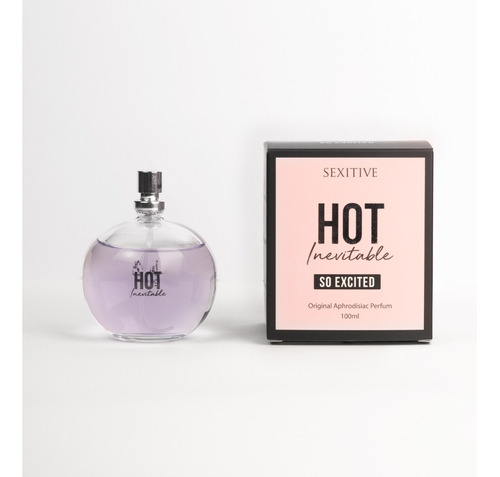 Perfume Hot Inevitable So Excited Con Feromonas 100 Ml
