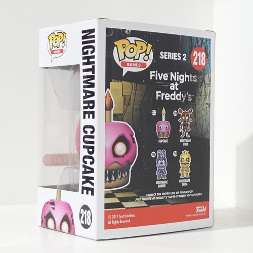 Funko Pop! Five Nights At Freddy's - Nightmare Cupcake 218 (Usado)