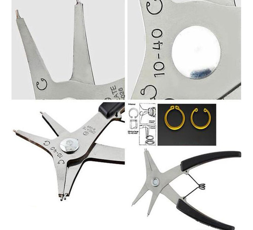 Kit De Alicates Para Quitar Anillos De Resorte Y Herramienta