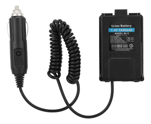 Adaptador De Cargador De Coche De 12 V Para Radio Baofeng Uv