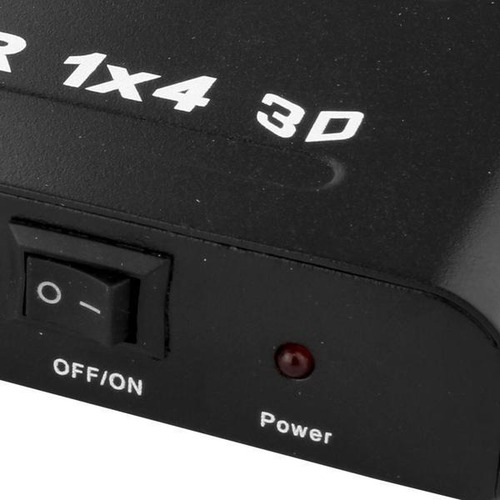 Imagem 6 de 7 de Splitter Divisor Hdmi 1 Entrada 4 Saídas Full Hd 3d Lotus