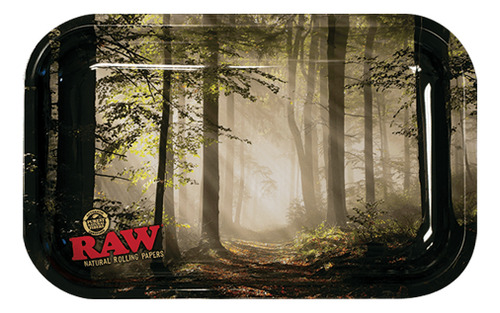 Banndeja Raw Smokey Forest Rolling Tray Chica