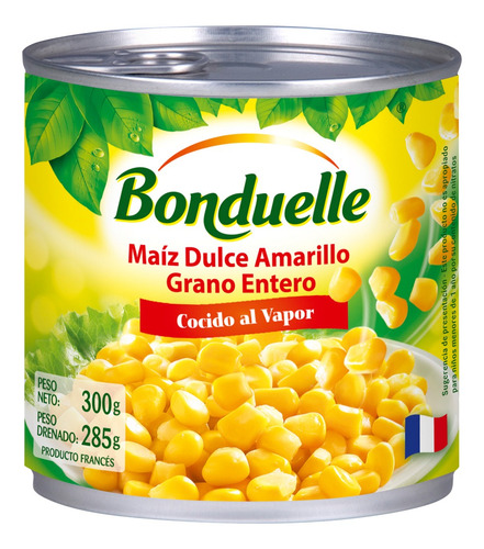 Choclo Amarillo Dulce Bonduelle 300 Gr. Francia
