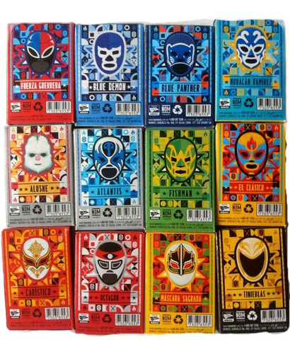 Cerillos Clásicos De La Lucha Libre - Colección Completa
