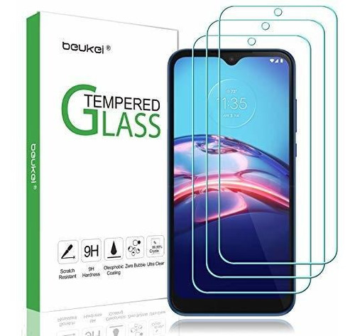 (3 Pack) Beukei Para Motorola Moto E (2020) Protector De La 