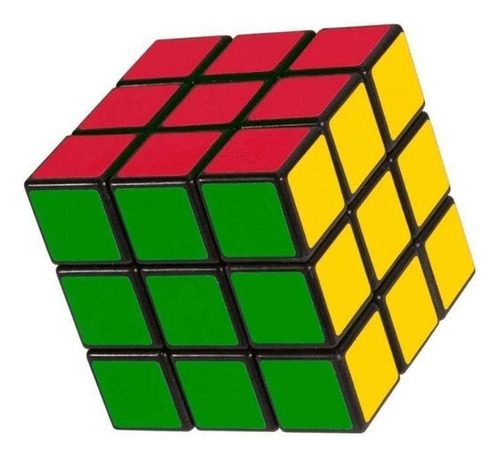 Cubo Mágico 3x3 - Art Brink Colorida