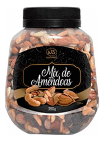 Mix De Amendoas Ws Naturais 390g