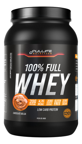 100% Full Whey Fullife Nutrition - Low Carb