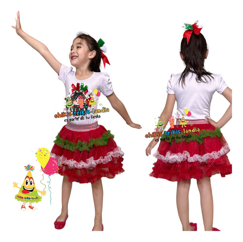 Vestido Estilo China Poblana Celebrar Festividades Mexicanas