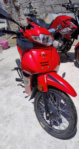 Shineray Phoenix 50cc, Vermelha, Única Dona