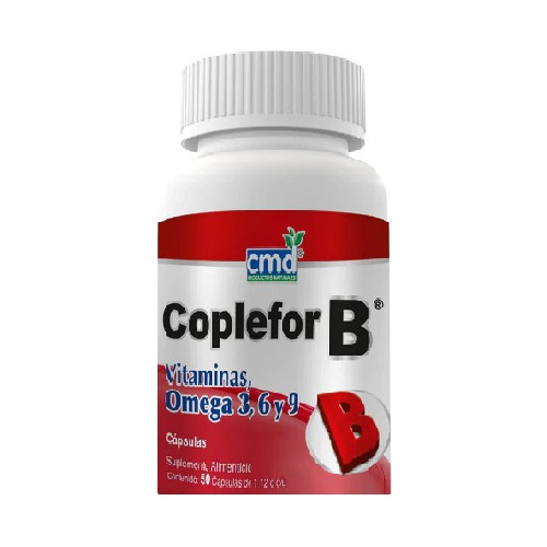 Complejo B Coplefor B Vitaminas 50 Cápsulas Cmd