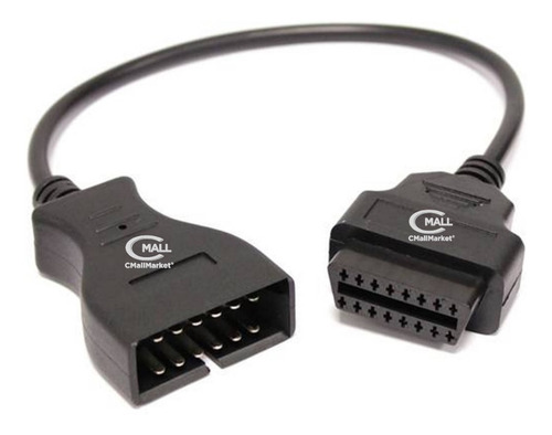 Cable Adaptador 12 Pines A 16 Pines Obd2 Para Scanner Daewoo