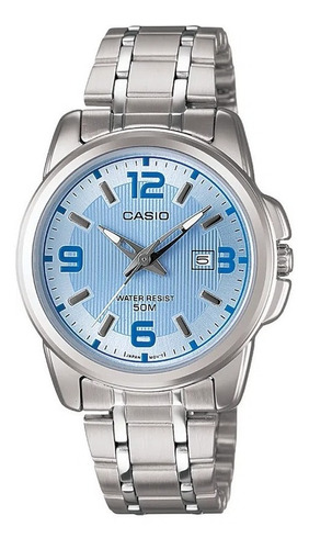 Reloj Mujer Casio Ltp-1314d Malla Acero Impacto Online