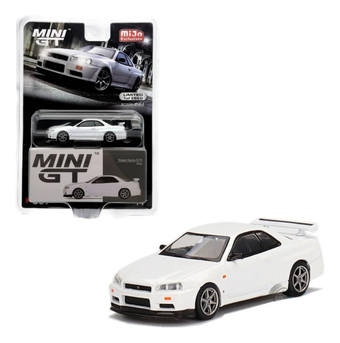 Mini Gt Chase Porsche 911 Gt3 #478 1:64 Color Blanco