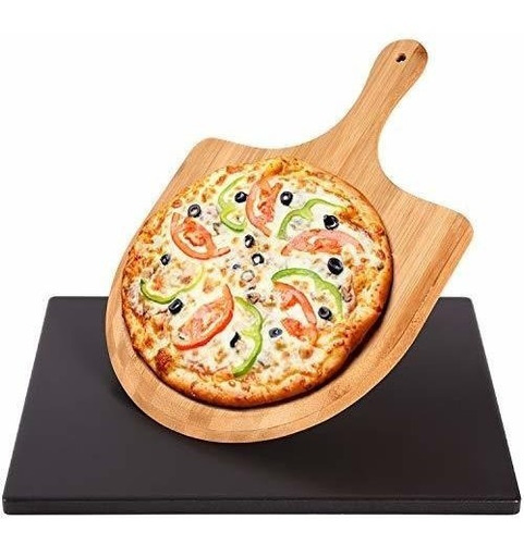 Piedra Para Hornear Pizza De Superficie Esmaltada Premium   