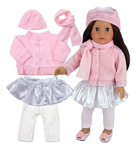 Traje Completo De Muñeca De 5 Piezas De Sophia Para 6lxuc