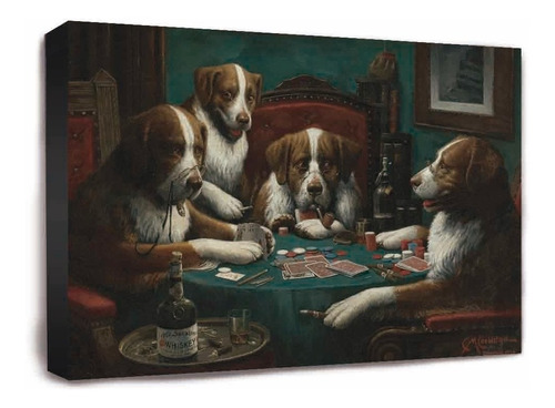 Cuadro Perros Jugando Al Poker Y Muchos Otros Modelos