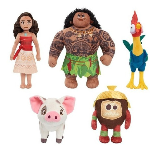 Disney Princess Moana Set De Peluches 2022