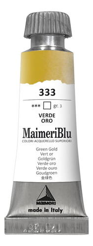 Maimeriblu Pintura De Acuarela De Un Solo Pigmento De 12 Ml