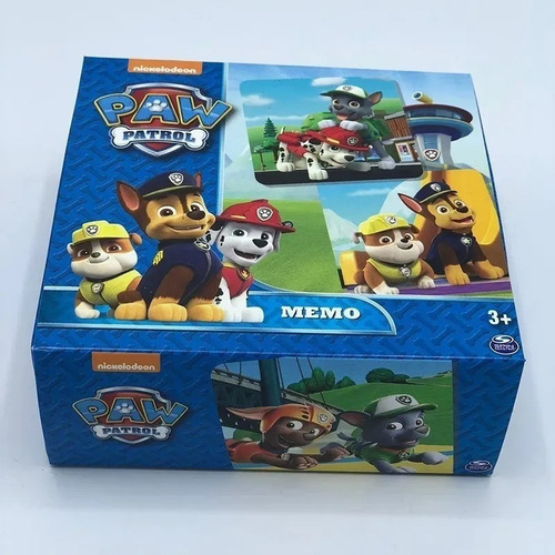 Memotest Paw Patrol 20 Piezas Original Caffaro