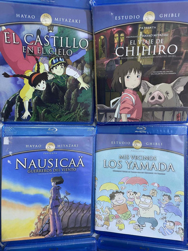 Imagen 3 de 6 de Colección Ghibli 14 Blurays