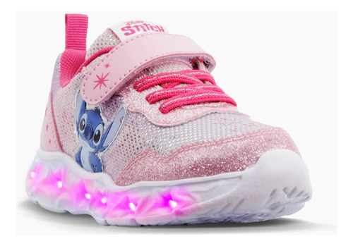 Zapatillas Nena Footy Stitch Originales Con Luz Led Al Pisar