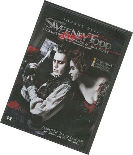 Sweeney Todd Com Johnny Depp Dvd Usado