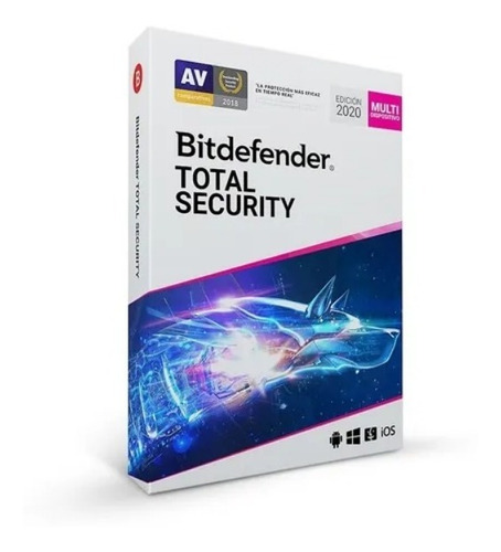 Antivirus Bitdefender Total Security 5 Dispositivos 1 Año