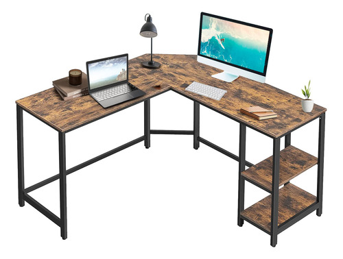 Good & Gracious 54.3 L Shaped Computer Desk For Home Office.