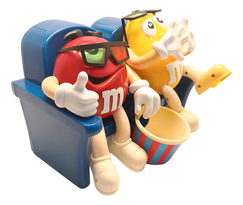 Dispenser M&m Mem At Movie 3d Cinema Sofá Raro Antigo (Usado)